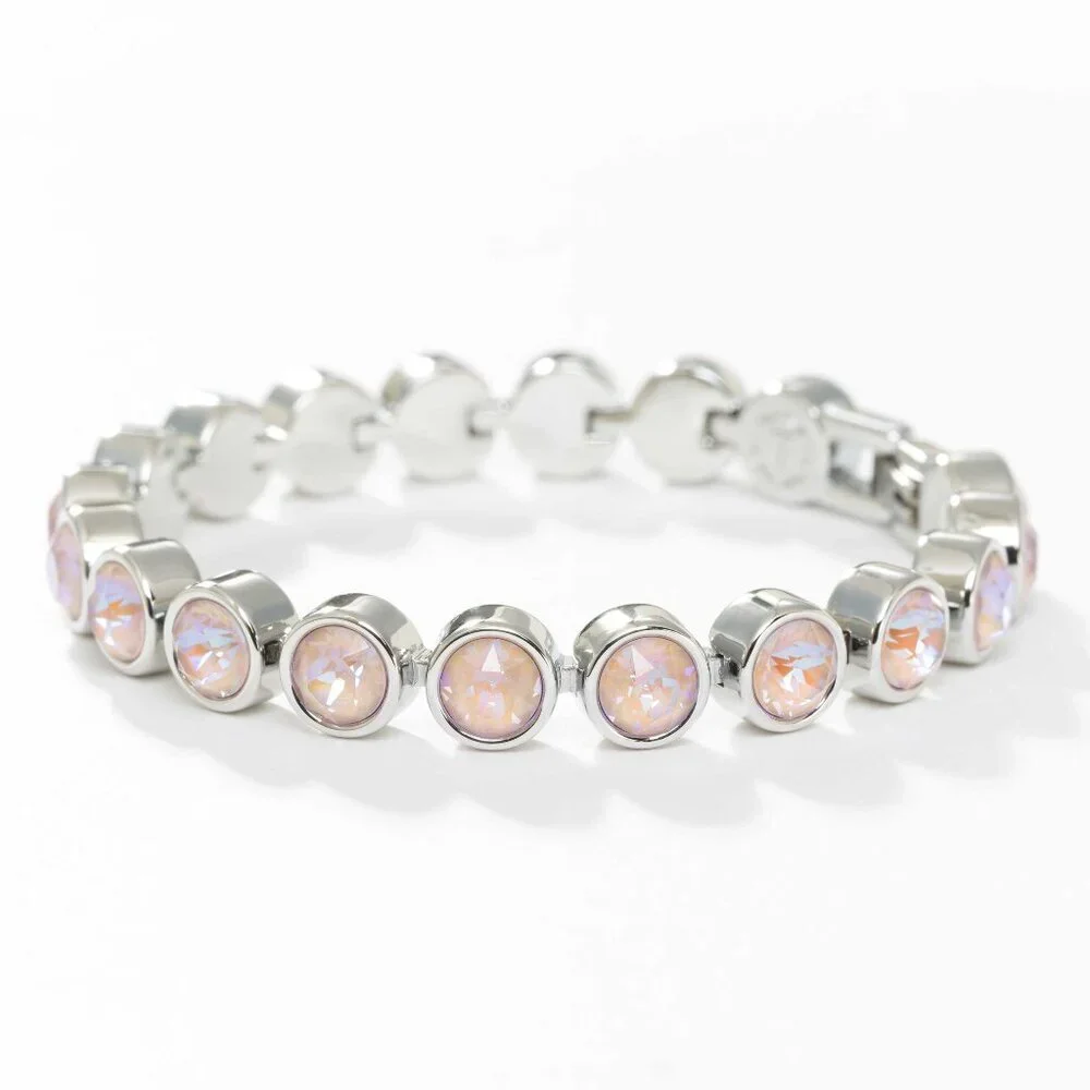 Dusty Pink Delite Ice bracelet ~ Touchstone Crystal by Swarovski